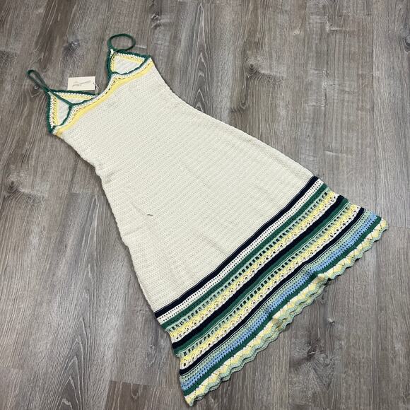 Universal Thread Women's Cream Striped Sweater Tank Dress - Size XXL - NWT - Picture 7 of 7